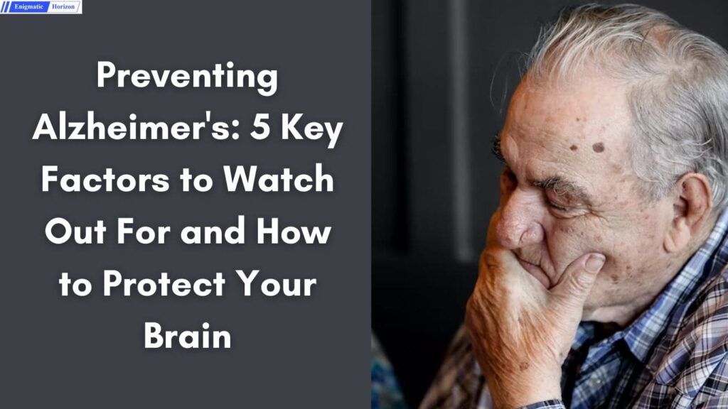 Preventing Alzheimer's 5 Key Factors To Look Out For And How To
