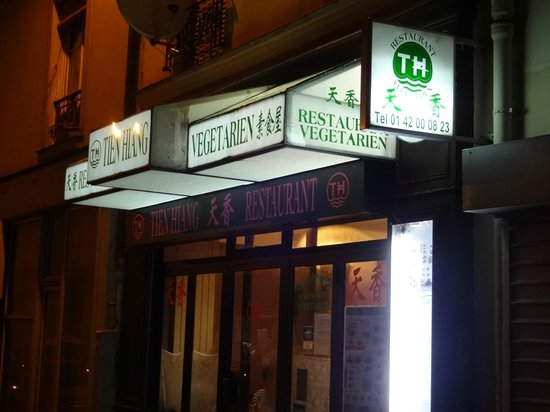 vegetarian restaurant in Paris 