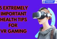 VR Gaming Giving You a Headache? These 5 Health Tips Save the Day! VR gaming health tips