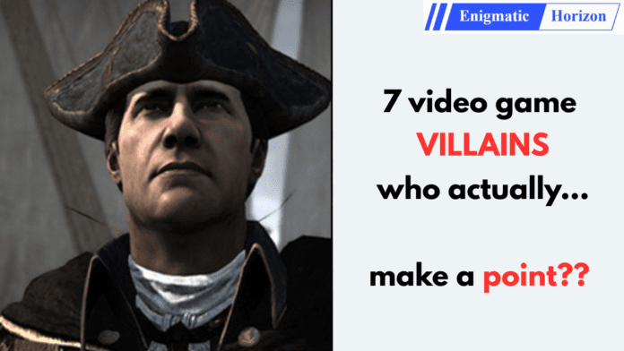 best video game villains who have a point best video game villains who have a point