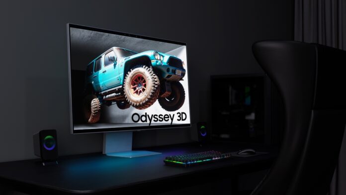 Samsung Odyssey 3D - 3D gaming without glasses Samsung Odyssey 3D - 3D gaming without glasses
