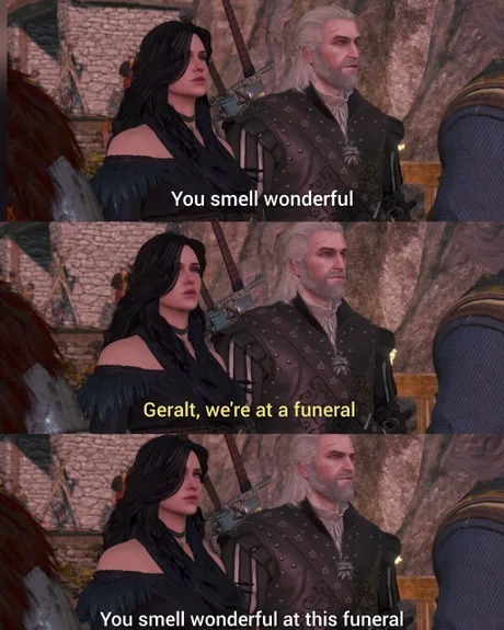 Netflix Geralt vs Game Geralt 