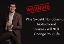 Swastik Nandakumar Courses – Should You Avoid This Motivational Guru Swastik Nandakumar Courses