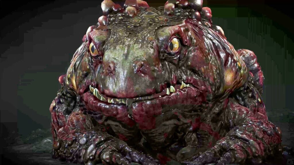 Toad Prince - terrifying Witcher 3 characters 