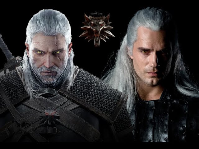 Game Geralt vs Netflix Geralt