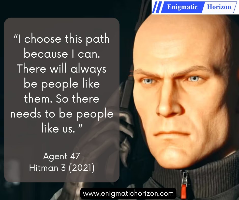 quotes from Hitman video games 