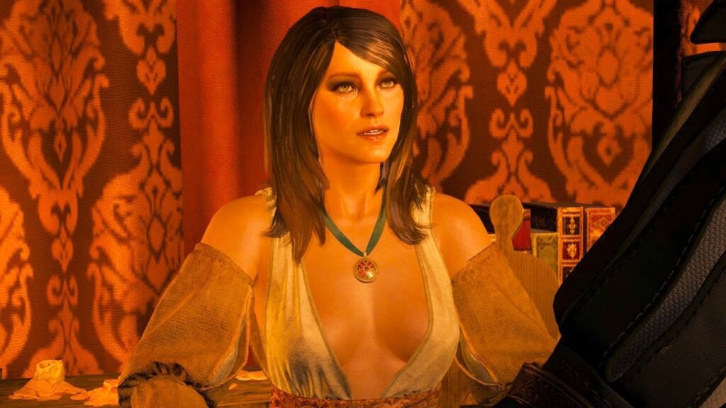 Corinne Tilly - most attractive women in Witcher 3